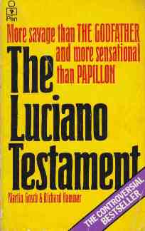 Picture of The Luciano Testament Book Cover