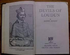 Picture of The Devils of Loudun book cover