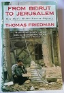 Picture of From Beirut to Jerusalem by Thomas Friedman book cover