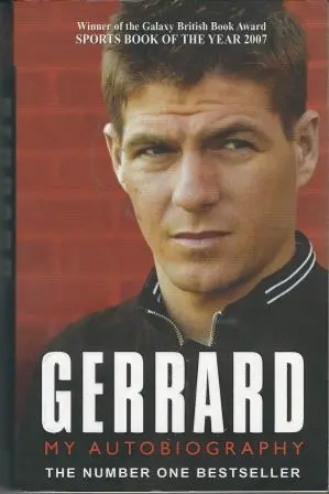 Picture of Gerrard My Autobiography book cover