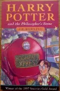 Picture of Harry Potter and the Sorcerer's Stone by J K Rowling book cover