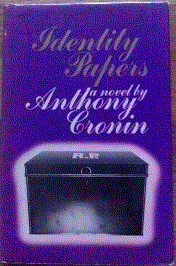Picture of Identity Papers by Anthony Cronin book cover