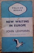 Picture of John Lehmann New Writing in Europe book cover